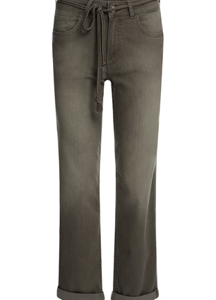 Para Mi Bobby jeans Taupe - voorkant