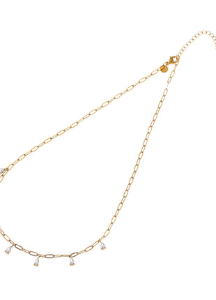 Sparkle Drops Necklace - N66423-2 - 14K