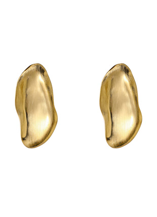 Matt Oister Stud - E66338-2 - 14K