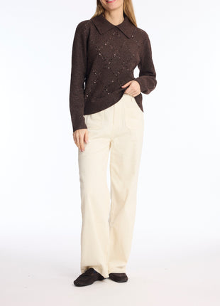 Trui - KH046 - Brown
