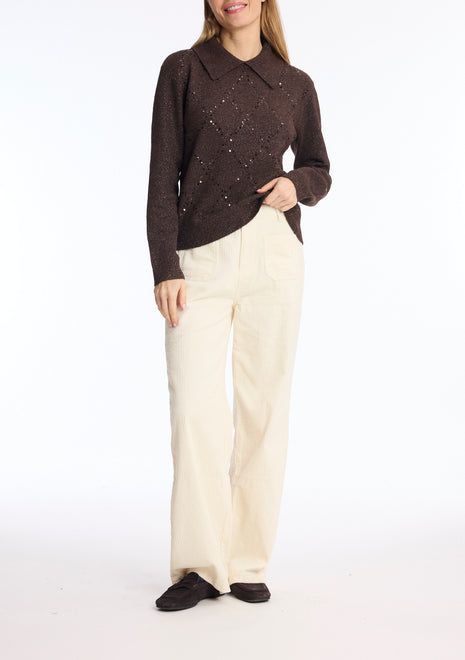 Trui - KH046 - Brown