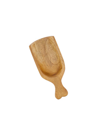 Houten koffieschep hart naturel - Zusss