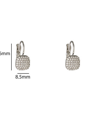 Square Sparkle Earring - E66099-1 - RH