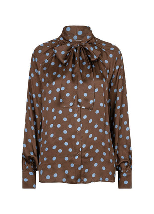 Blouse Scarf Polka Dot W26.10700 Print - Esqualo