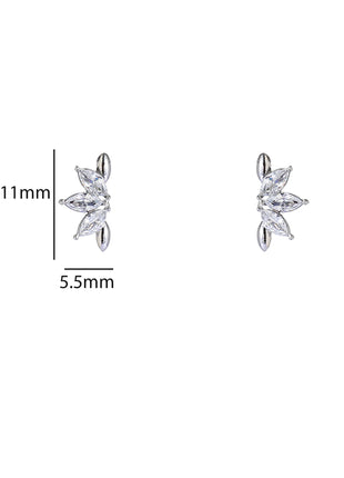 Sparkle Lily Stud - E66177-1 - RH