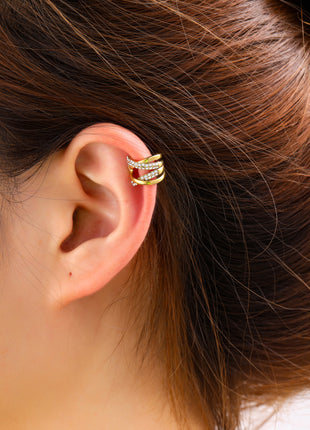 Entangled Earcuff - C66374-2 - 14K