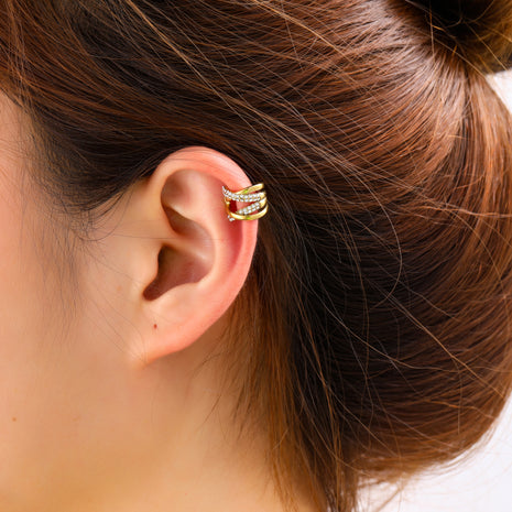 Entangled Earcuff - C66374-2 - 14K