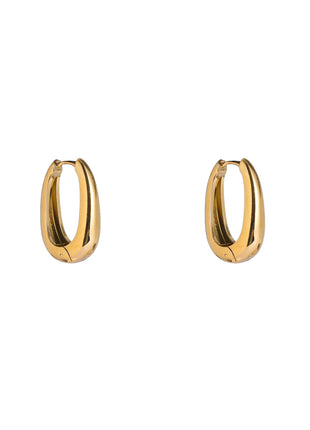 Bold Hoop - E66230-2 - 14K