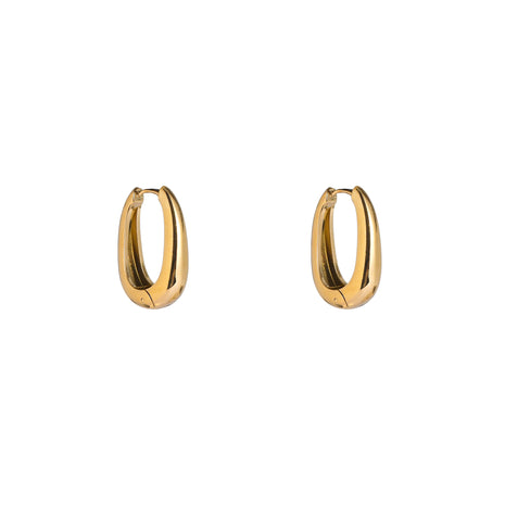 Bold Hoop - E66230-2 - 14K