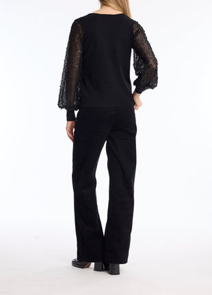 Top - BH714 - Black detail