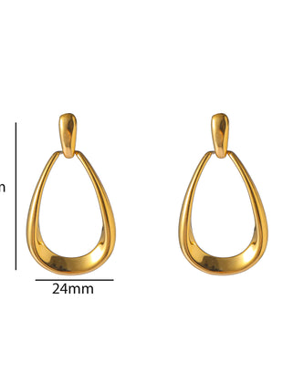 Open Drop Dangle - E66321-2 - 14K