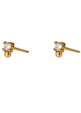 Sparkle Stud - E66176-2 - 14K