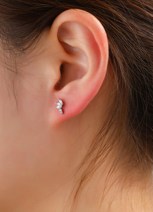 Stone Feather Piercing - EP678-1 - RH
