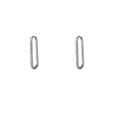 Longues créoles Fine Stones - E66206-1 - RH
