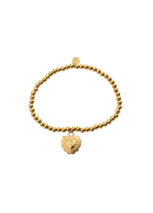 Balsy Heart Bracelet - B66496-2 - 14K