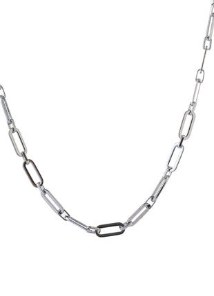 Flat Link Necklace - 45cm - N66433-1-45cm - RH