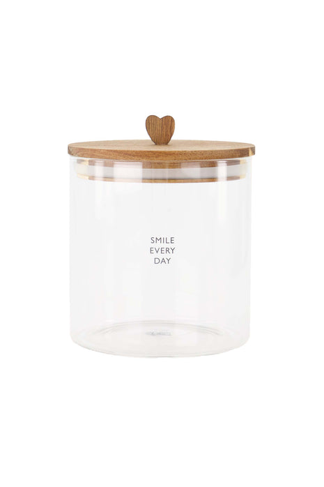 Zusss voorraadpot Smile Every Day S naturel