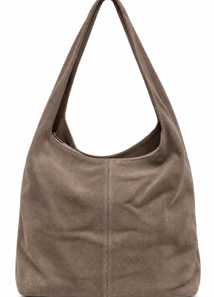 Suède Schoudertas Siena – Beige