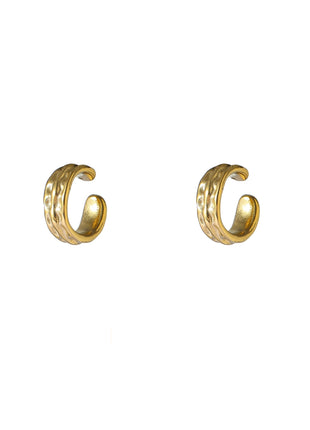 Striped Earcuff - C66361-2 - 14K