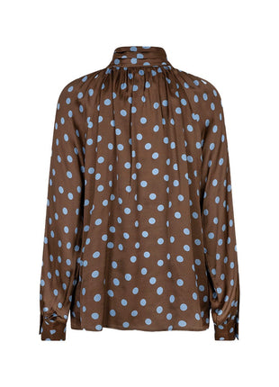Blouse Scarf Polka Dot W26.10700 Print - Esqualo