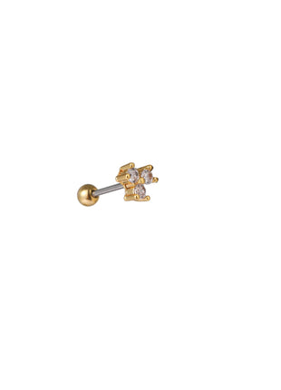 3 Stones Piercing - EP671-2 - 14K
