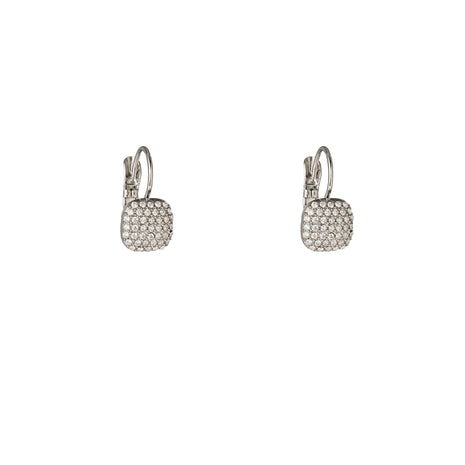 Square Sparkle Earring - E66099-1 - RH