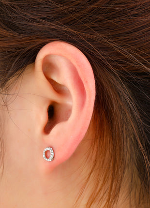 Sparkle Round Stud - E66179-1 - RH