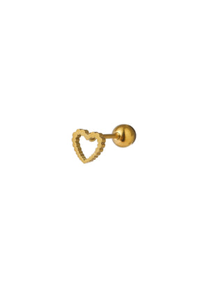 Open Heart Piercing - EP667-2 - 14K