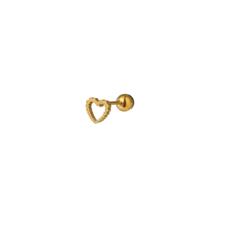 Open Heart Piercing - EP667-2 - 14K