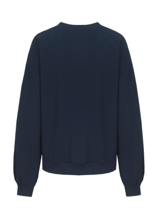 Zephyra trui PU Dark Blue - G-Maxx packshot achterkant