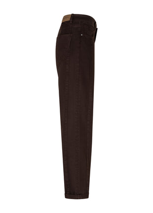 Broek Caitlina Tencel Twill Espresso - Red Button