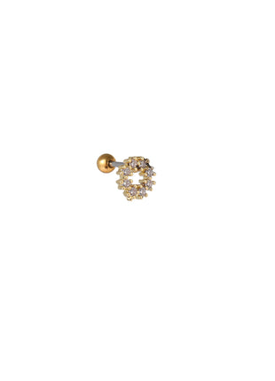 Stone Sun Piercing - EP673-2 - 14K