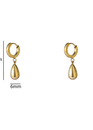 Drop Dangle - E66064-2 - 14K
