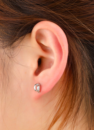 Subtle Double Line Stud - E66183-1 - RH
