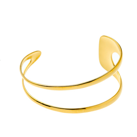 Open Shape Bangle - B66128-2 - 14K