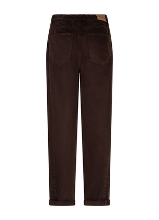 Broek Caitlina Tencel Twill Espresso - Red Button