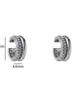 Double Sparkly Earcuff - C66368-1 - RH