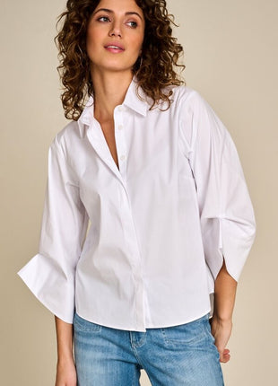 Due Amanti Bremy white blouse