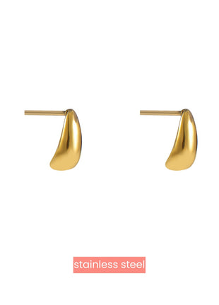 Small Drop Stud - E4356-2 - 14K