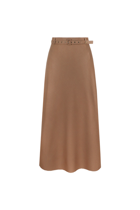 Olympia skirt - 26WZG22 - Brown Sugar