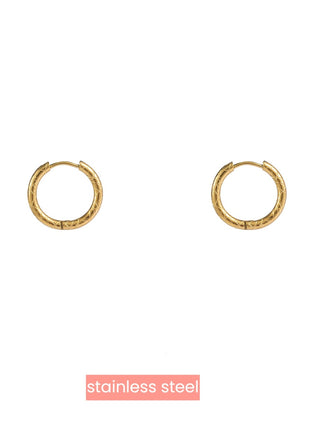 Crossed Basic Ring - 14 mm - E3915-2 - 14K