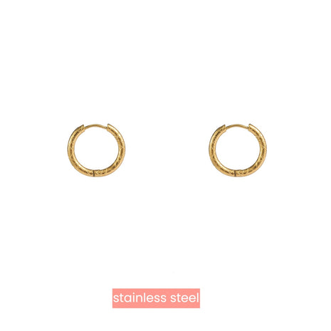 Crossed Basic Ring - 14 mm - E3915-2 - 14K