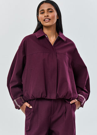 Jas Curyan bordeaux CKS