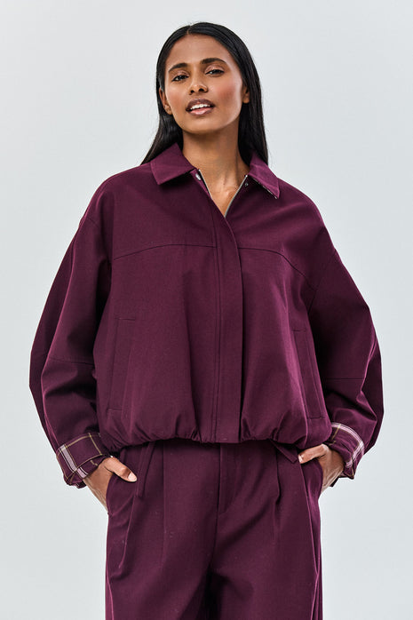 Jas Curyan bordeaux CKS
