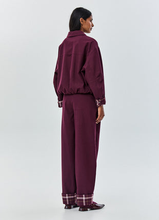Jas Curyan bordeaux CKS