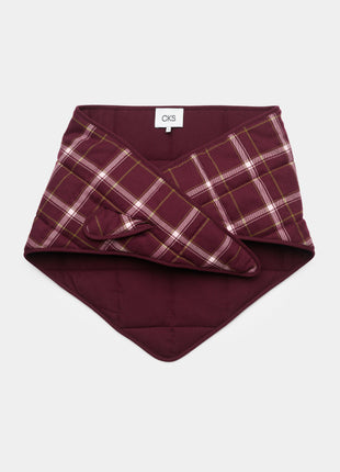 Sjaal Scold bordeaux CKS