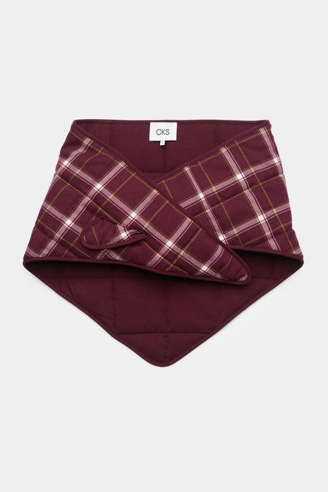 Sjaal Scold bordeaux CKS