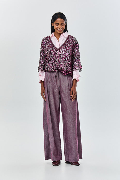 Broek Telly bordeaux CKS