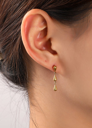 3drop Dangle - 14K - goud - Modeaccessoires - Juwelen - Oorbellen