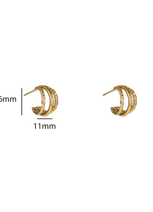 3way Hoop - 14K - Juwelen & mooimakers